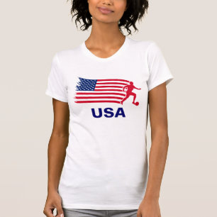 USA Soccer Flag T-Shirt
