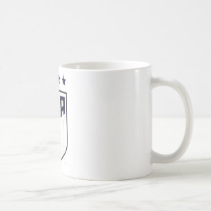 Usa Soccer Frontck Crest Red Uswnt Officially Lice Coffee Mug