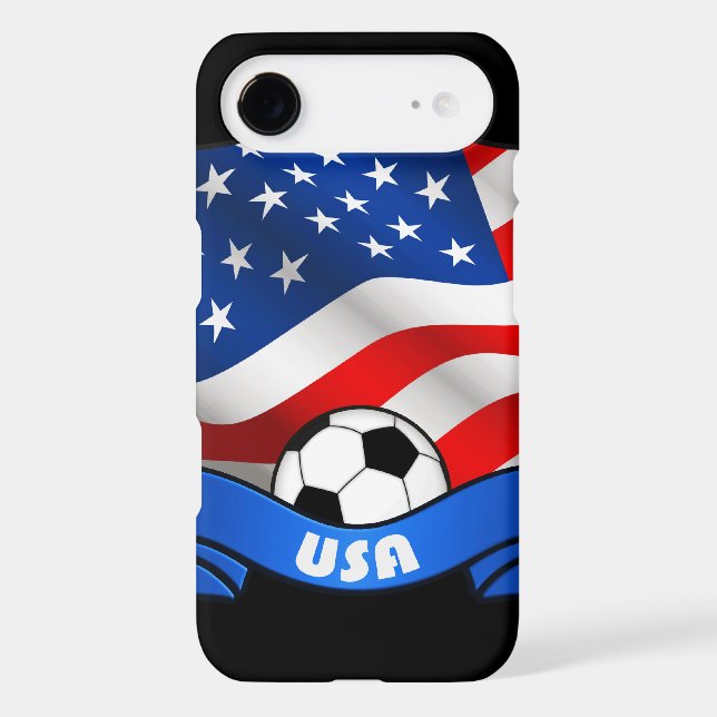 USA Soccer iPhone 4/4S Case-Mate Barely There Case (Back)