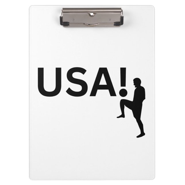 USA soccer player Clipboard (Front)