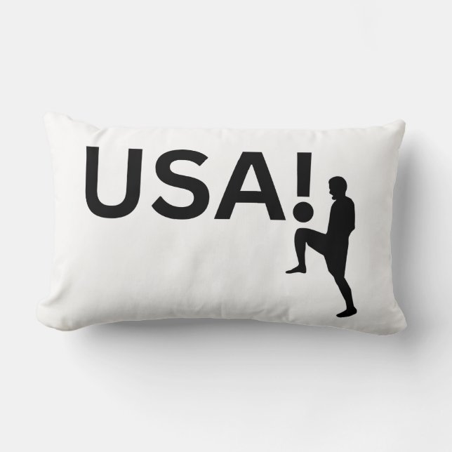 USA soccer player Lumbar Cushion (Front)