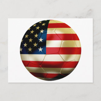 USA Soccer Postcard