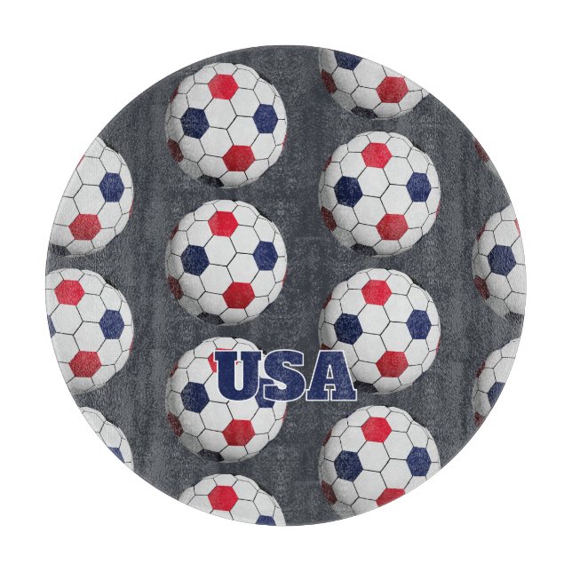 USA soccer shirt Cutting Board (Front)