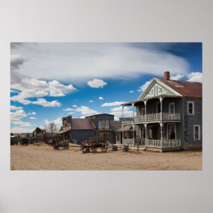 USA, South Dakota, Stamford, 1880 Town, Pioneer Poster