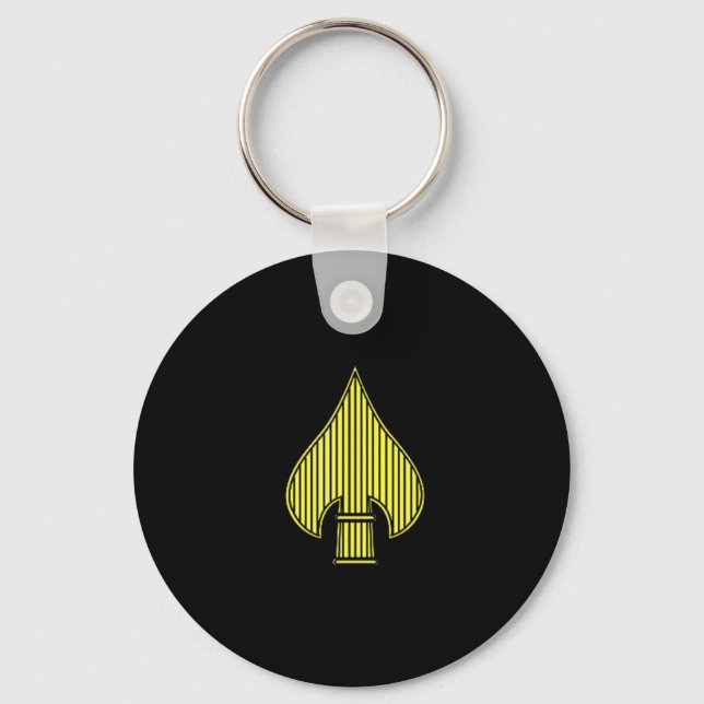Usa Special Operations Command Logo Patriotic Vete Key Ring (Front)
