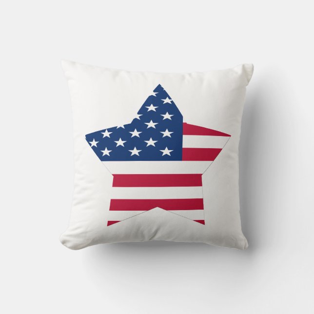 USA Star Flag Cushion (Front)