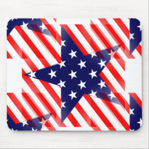 usa star mouse pad