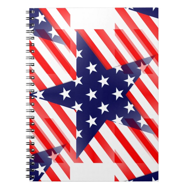 usa star notebook (Front)