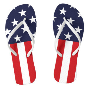 USA Stars and Stripes Thongs
