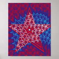 USA STARS FLAG BY MASANSER PIXELAT