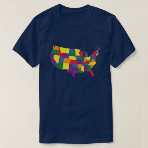 USA States Pride T-Shirt