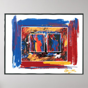 USA statue of liberties painting Posters