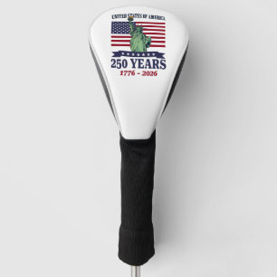 USA Statue of Liberty 250 Years 1776-2026 Golf Head Cover