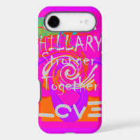 USA Stunning Hillary: Stronger Together: Baby Pink