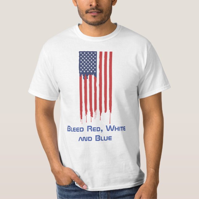 USA T-Shirt - 4th July (Front)