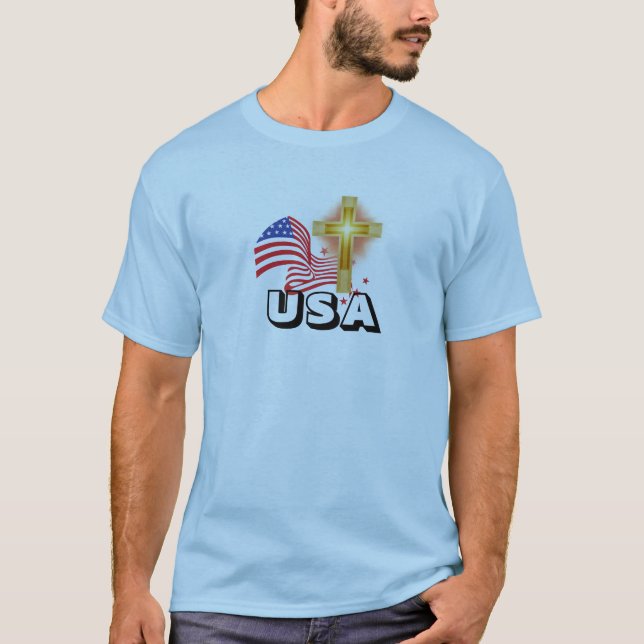 USA T-shirt By: Antsafire (Front)