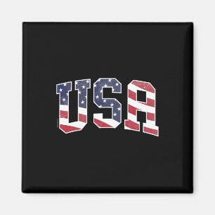 Usa T Shirt Women Men Kids Graphic Patriotic Ameri Magnet