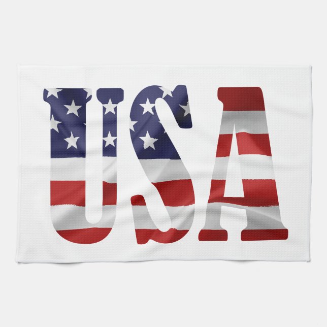 USA TEA TOWEL (Horizontal)