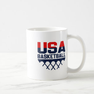 Usa Team Sports Basketball  Coffee Mug