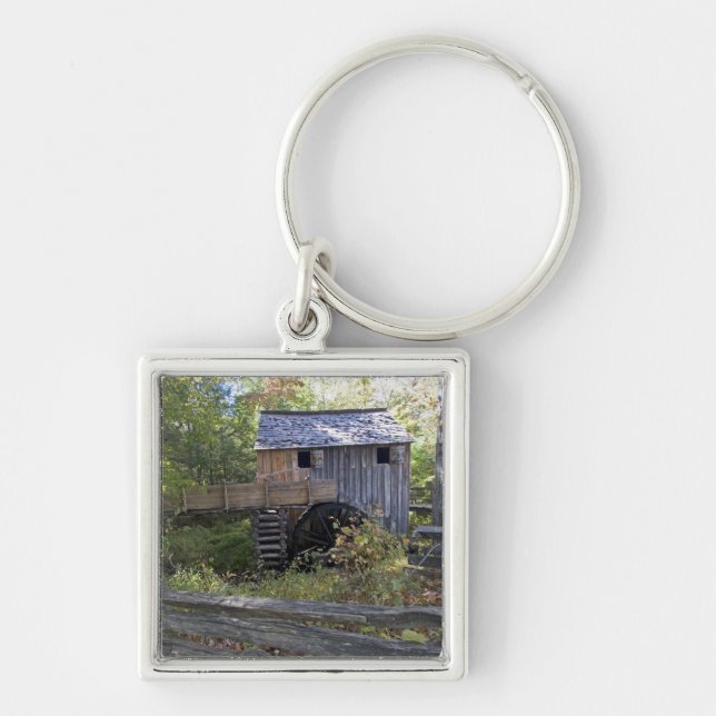 USA - Tennessee. Cable mill in Cades Cove area Key Ring (Front)