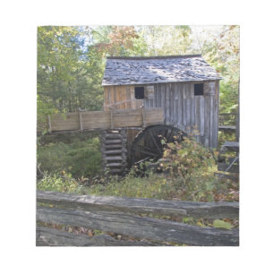 USA - Tennessee. Cable mill in Cades Cove area Notepad