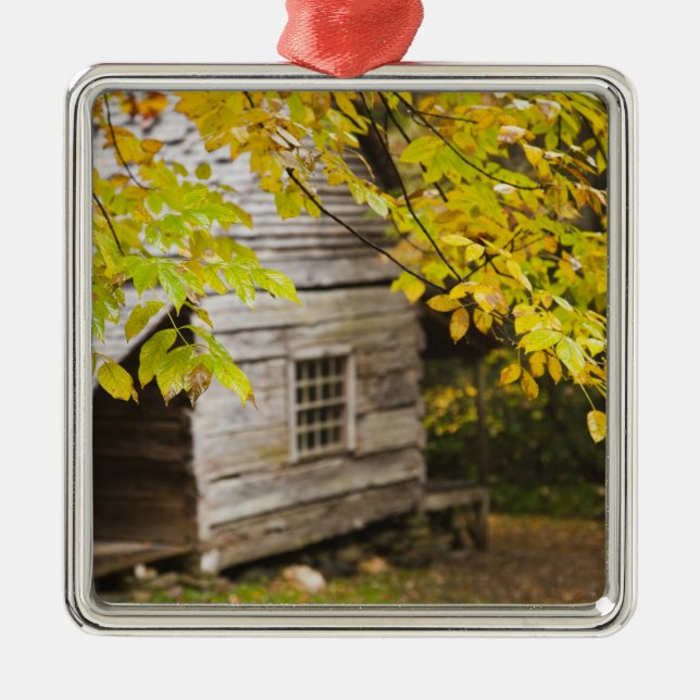 USA, Tennessee, Gatlinburg. Great Smoky Metal Ornament (Front)