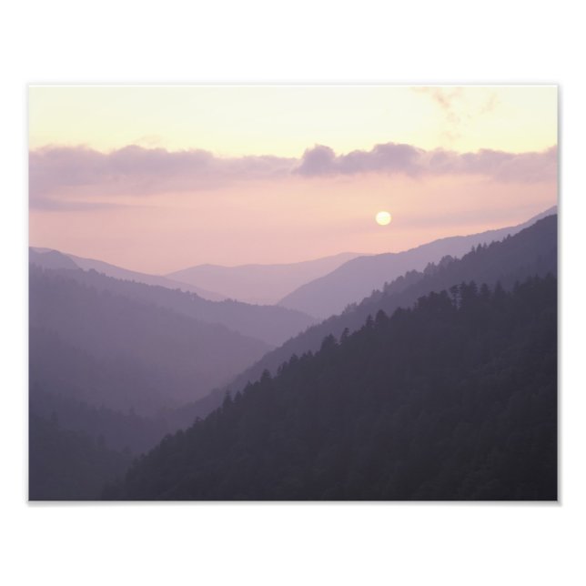 USA, Tennessee. Great Smokey Mountains Photo Print (Front)