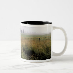 USA, Tennessee, Great Smokey Mountains Two-Tone Coffee Mug