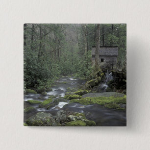 USA, Tennessee, Great Smoky Mountains National 3 15 Cm Square Badge