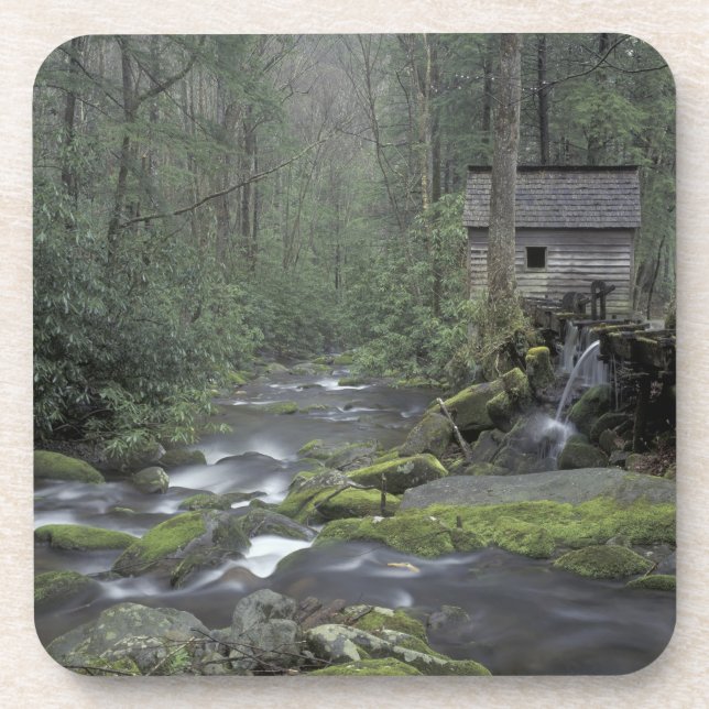 USA, Tennessee, Great Smoky Mountains National 3 Coaster (Front)