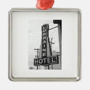 USA, Tennessee, Memphis: National Civil Rights Metal Ornament