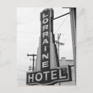 USA, Tennessee, Memphis: National Civil Rights Postcard