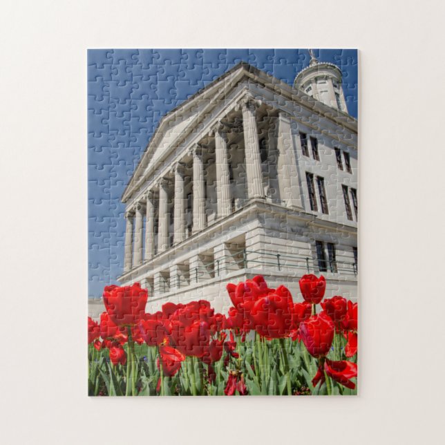 USA, Tennessee, Nashville. Historic Tennessee Jigsaw Puzzle (Vertical)
