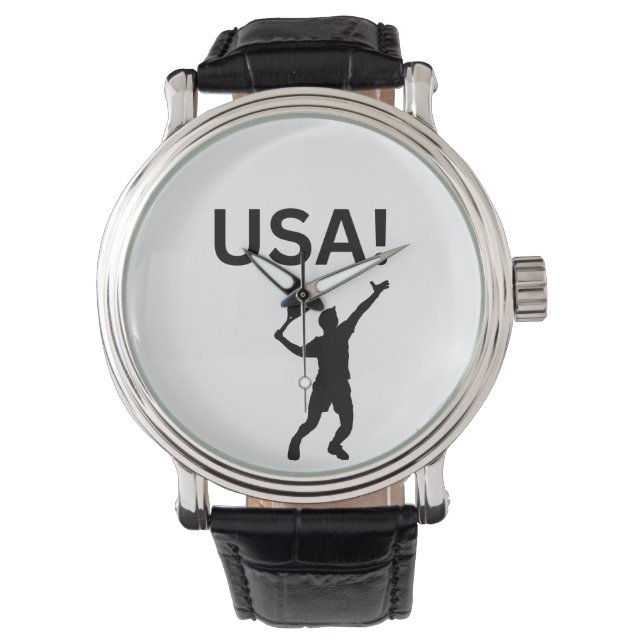 USA tennis player using dot as a ball  Watch (Front)