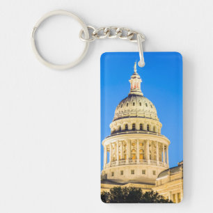 USA, Texas, Austin. Capitol Building (1888) 2 Key Ring