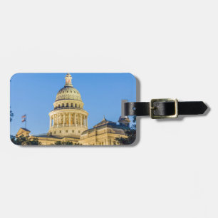USA, Texas, Austin. Capitol Building (1888) 3 Luggage Tag