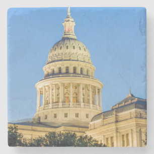 USA, Texas, Austin. Capitol Building (1888) 3 Stone Coaster