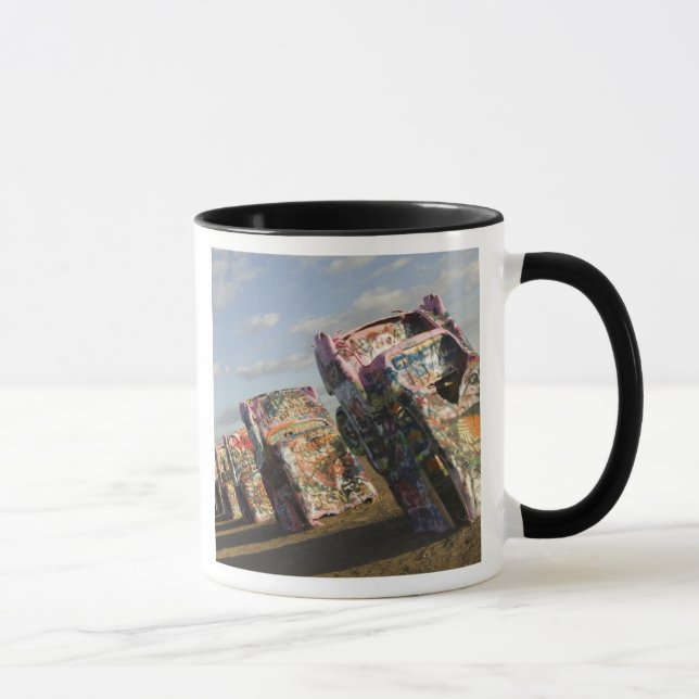 USA, TEXAS, Panhandle Area, Amarillo: Cadillac Mug (Right)