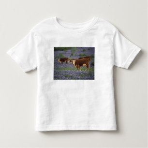 USA, Texas, Texas Hill Country, Hereford Toddler T-Shirt