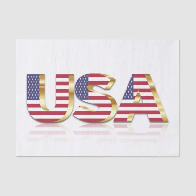 USA TISSUE PAPER (Front)