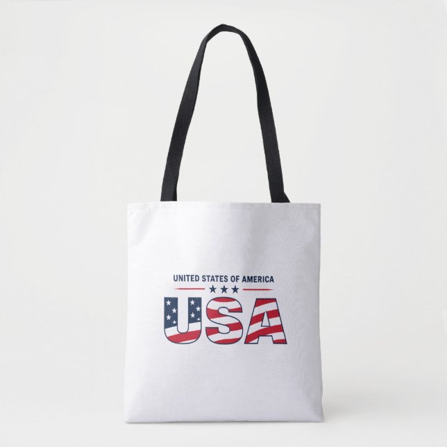USA  TOTE BAG (Front)