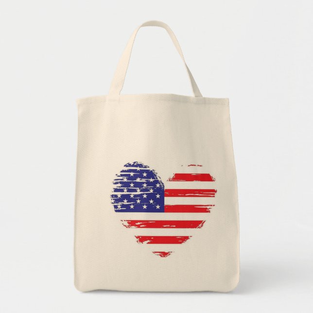 USA Tote bag (Front)