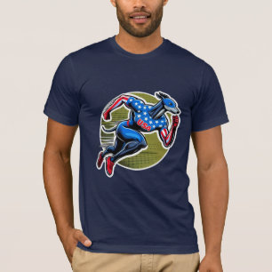 USA-TRACK AND FIELD GREYHOUND T-Shirt