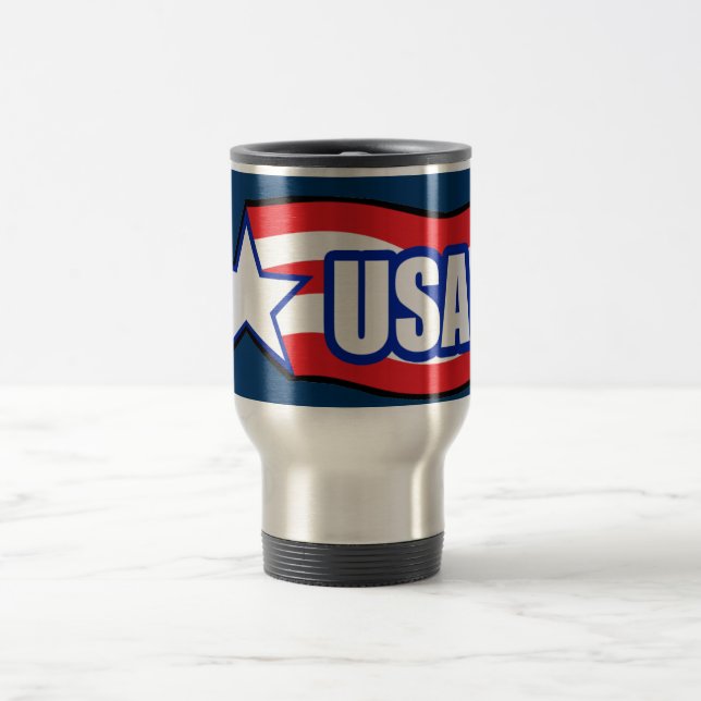 USA TRAVEL MUG (Center)