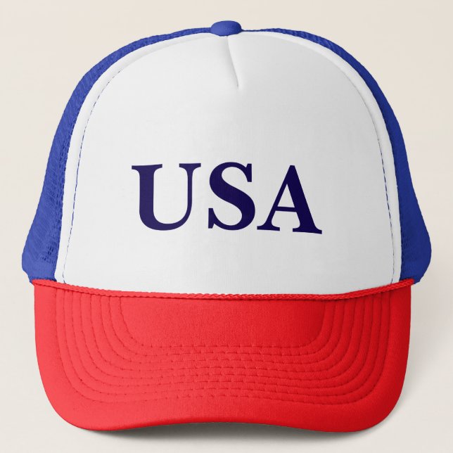 USA  TRUCKER HAT (Front)