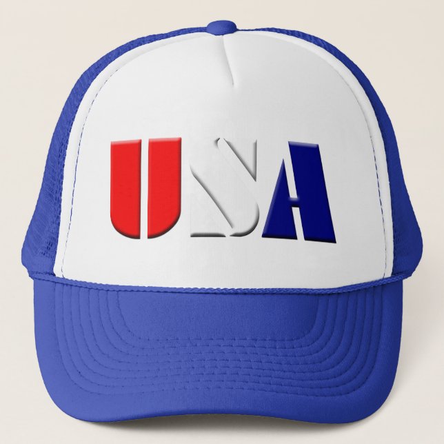 USA TRUCKER HAT (Front)