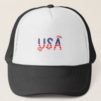 USA TRUCKER HAT