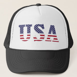 USA TRUCKER HAT