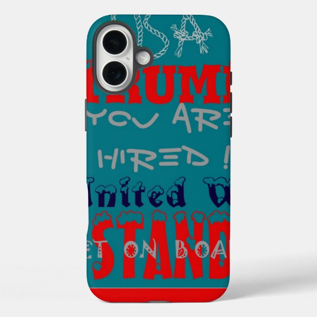 USA Trump You Are Hired! United We Stand Art Print Case-Mate iPhone Case (Back)