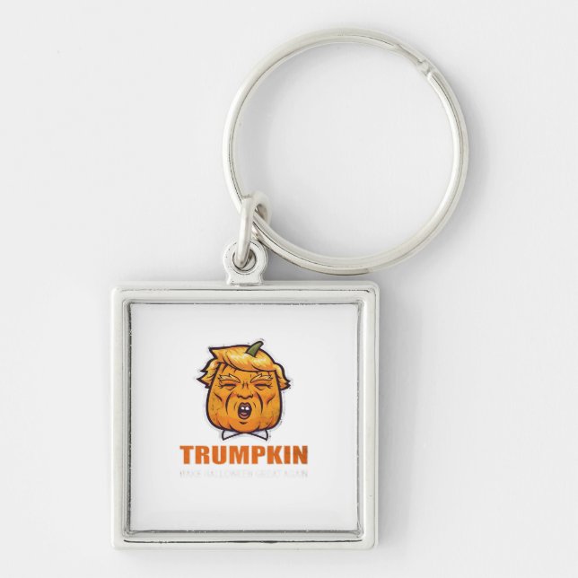 Usa Trumpkin Make Halloween Great Again Costume Cl Key Ring (Front)